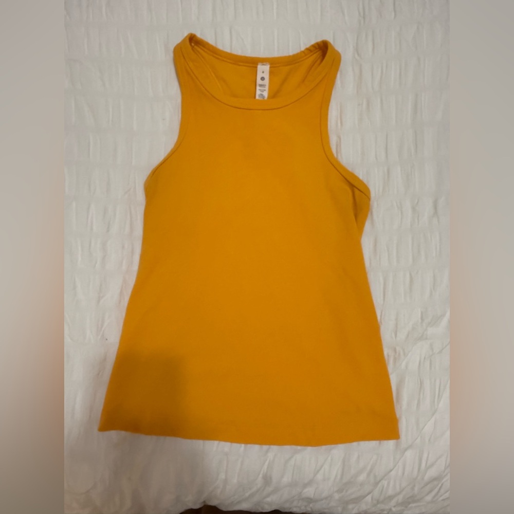 Lululemon Align Yellow Tank Top